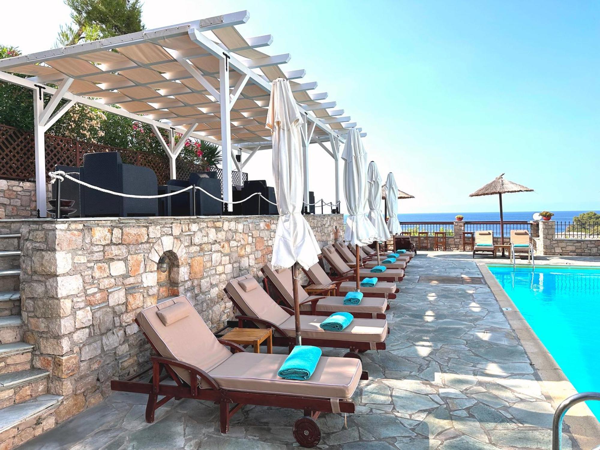 Yalis Hotel Votsi  ภายนอก รูปภาพ